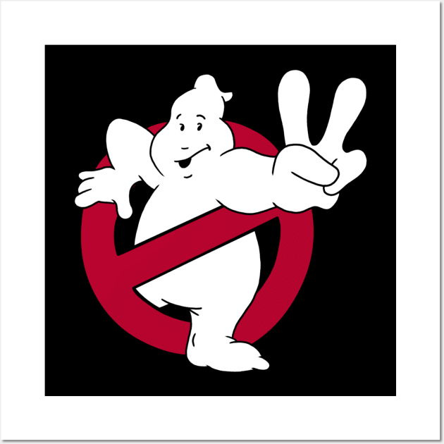 Ghostbusters 2 Title Card Logo Wall Art by iTZBLaSToFFTiMe